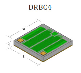 DRBC4 SERIES DUAL BACK CONTACT SMD RESISTORS